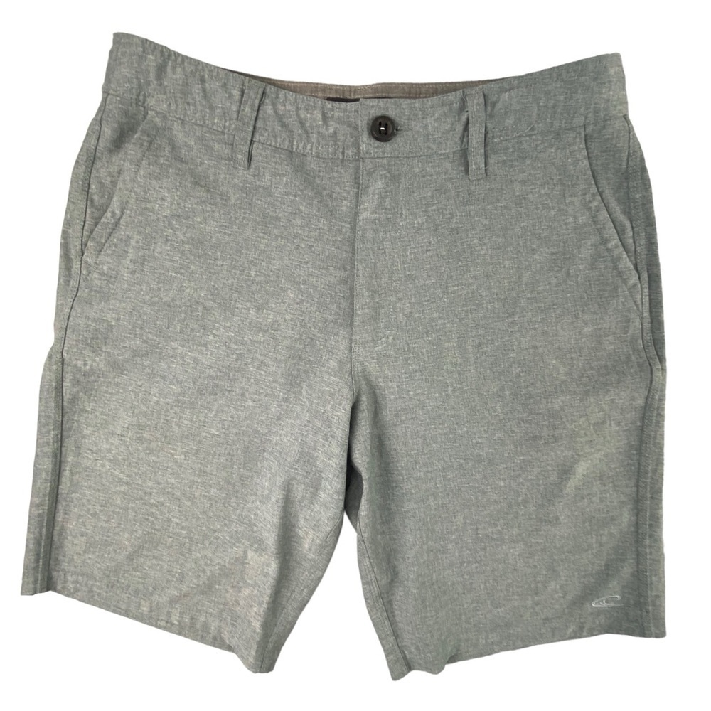 O'Neill gray hybrid board shorts men's size 32